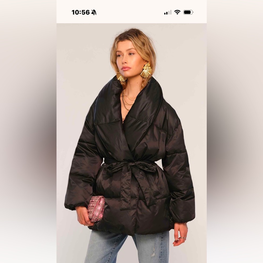 NWT Heartloom puffer coat.